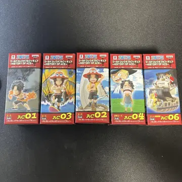 원피스 월드 컬렉션 피규어 HISTORY OF ACE - 5개 세트
