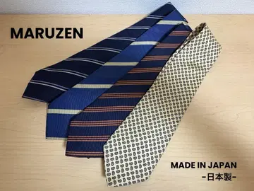 MARUZEN 넥타이 4세트 일본제 설명 필수