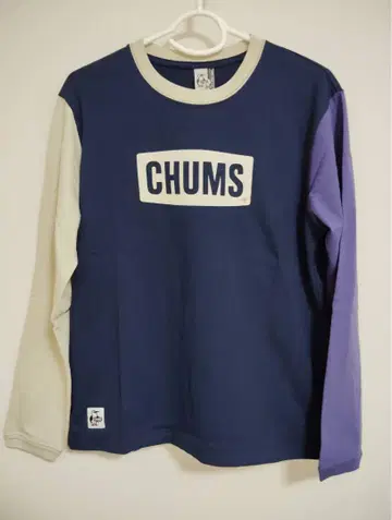새상품 참스 CHUMS 롱 티셔츠 로고 롱 슬리브 티셔츠 롱T 긴팔