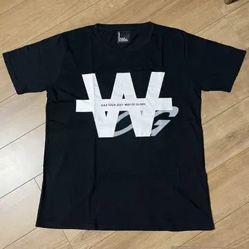 AAA WAY OF GLORY 티셔츠 블랙 XL 사이즈