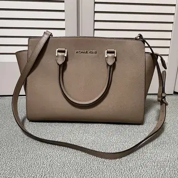 [새상품급] MICHAEL KORS 베이지 2way 숄더백