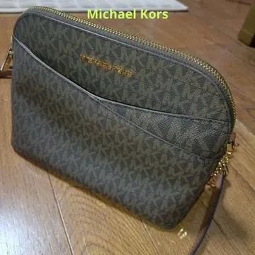 MICHAEL KORS 브라운 숄더백