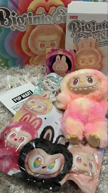 Big into Energy LABUBU 봉제인형 LOYALITY 라부부