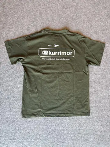 karrimor 올리브 그린 티셔츠