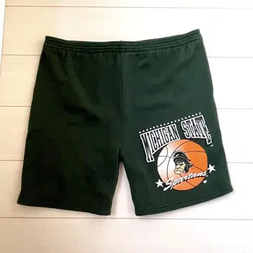 michigan state 미시건 숏 팬츠 스웨트 팬츠 usa