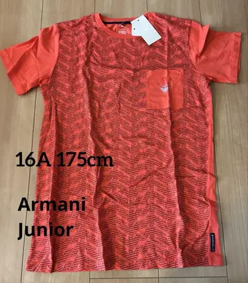 [미사용] ARMANI JUNIOR 오렌지 티셔츠 16A