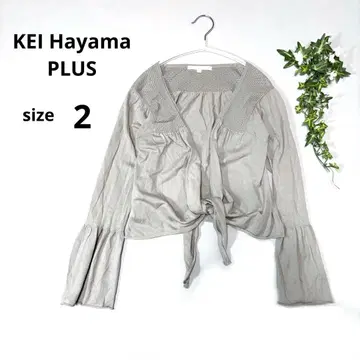 KEI Hayama PLUS 케이하야마 플러스 실크 혼방 가디건 2