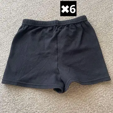학생용 스패츠 속바지 블랙 컬러