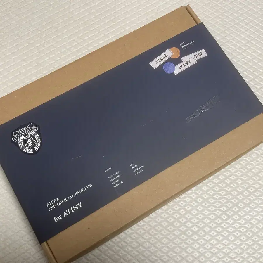 ATEEZ グローバルFC atiny2期　キット ATEEZ 2024 ATINY 5TH MEMBERSHIP KIT TINY University FROM A