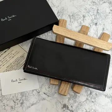 Paul Smith 폴스미스 블랙 가죽 장지갑