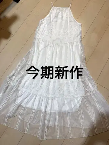 ZARA 자라 롱 원피스 화이트 칼라 S