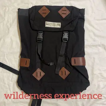 [새상품]wilderness experience 백팩 백팩 블랙