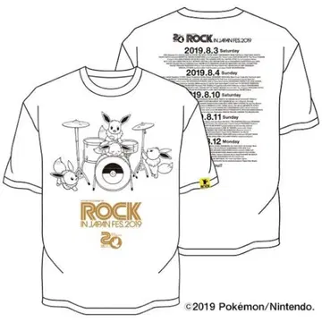 ROCK IN JAPAN FES 이브이 드럼 록킨 티셔츠