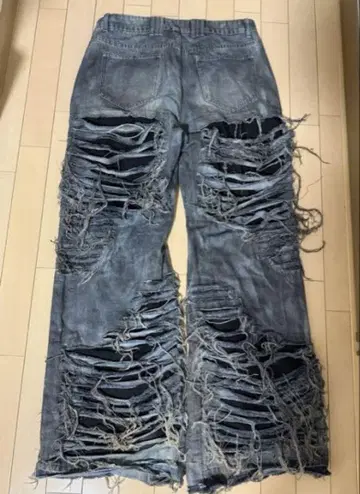 mmoption 디스트로이 데님 데미지 데님