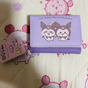 치이카와 가마구치 지갑 쿠로미 가마구치 지갑 모몽가