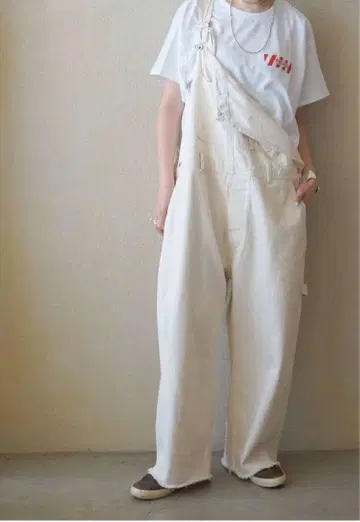 journal standard luxe 11OZ 데님 오버롤 새상품