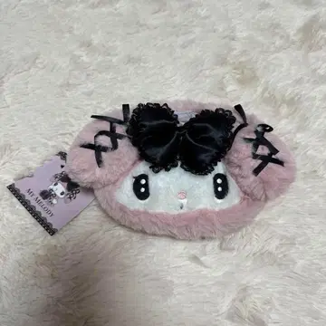 심야 마이멜로디 미니 하트 지퍼 파우치 미사용 새상품 택 포함