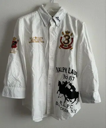 Ralph Lauren 화이트 셔츠 7F XL 랄프 로렌
