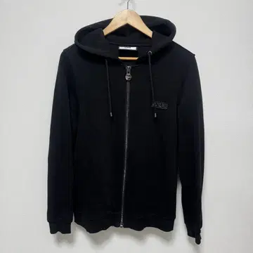 BALR. 블랙 집업 후드티 S
