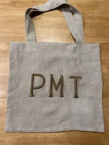 PMT 피몬테 자수 린넨 백