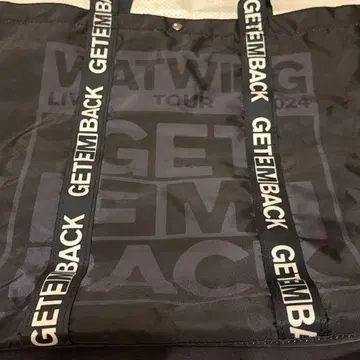 WATWING GET EM BACK 투어 토트백