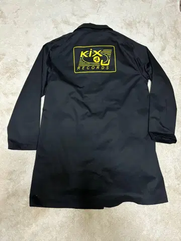 Kix4U 더스터 코트 블랙 XL 사이코빌리 PSYCHOBILLY