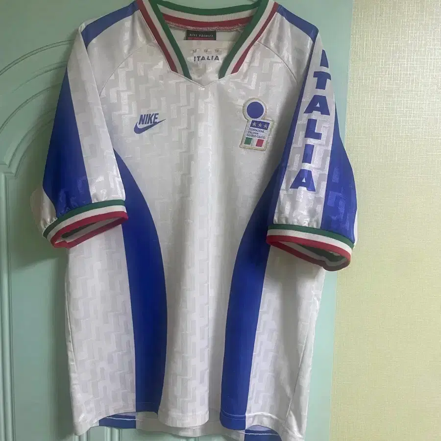 NIKE 나이키 Nike 1995 Italy National Team Soccer Uniform