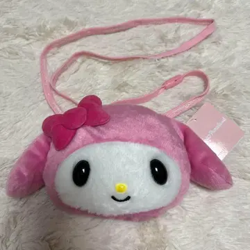 산리오 마이멜로디 봉제 인형 퍼스 부드러운 카드 케이스 택 포함