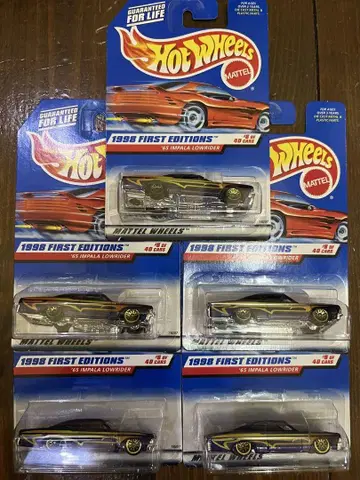 핫휠 1998 FIRST EDITIONS 임팔라 5대 세트
