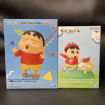 짱구는 못말려(크레용 신짱) 커다란 SOFIMATES 비네트 피규어 2종