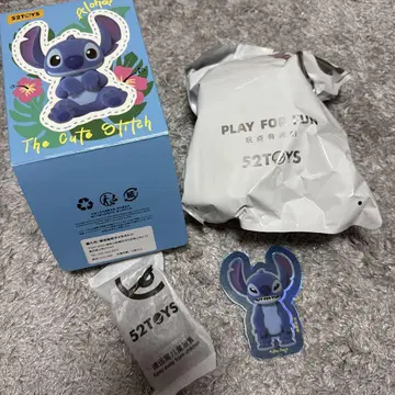 스티치 피규어 52toys 해외 피규어