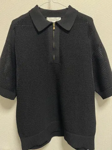 CULLNI 쿠루니 Mesh ZipUp PoloShirt 25SS