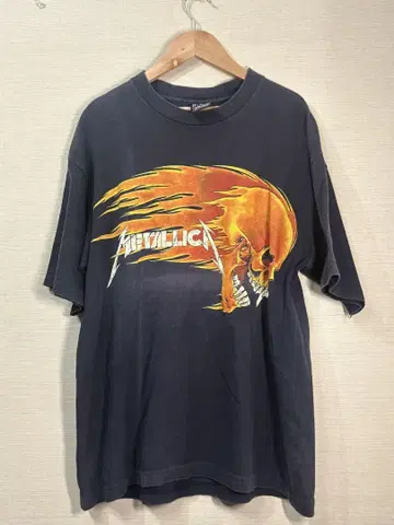 METALLICA pushead 티셔츠 L 사이즈 메탈리카 패스 헤드