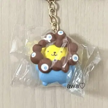 미개봉 산리오 밉밉 나리키리 입체 키링 폼폼푸딩