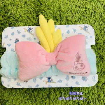 스크램프 헤어밴드 Stitch Day Collection