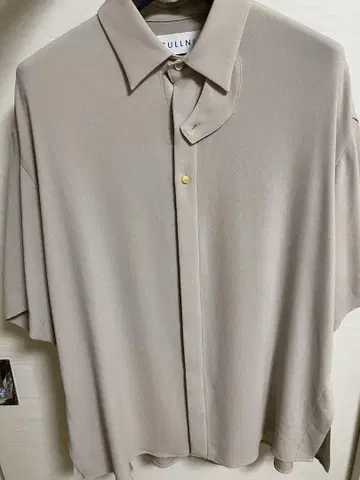 cullni 22SS023 숏 슬리브 셔츠 베이지 사이즈 1