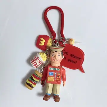 자라자라 키링 자라자라 가챠가챠 라면군 빨간색