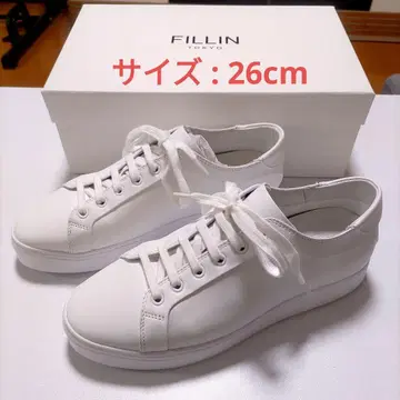 FILLIN OSLO 필인 화이트 스니커즈 키높이 신발