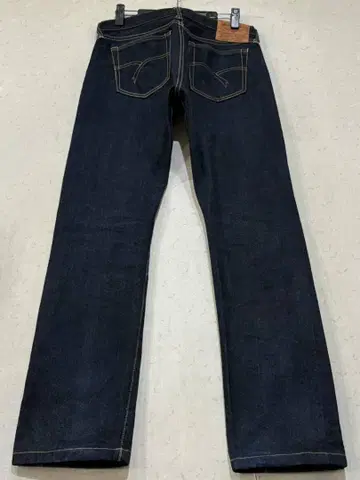 더 플랫 헤드 LOT 3001 셀비치 데님 팬츠 일본제 다크 네이비