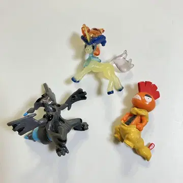 포켓몬 피규어 3체 세트 3~4cm 몬코레