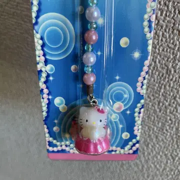 지역 한정 키티 스트랩 이세시마 한정판 펄 hello kitty