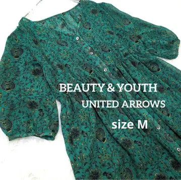 BEAUTY&YOUTH UNITED ARROWS 꽃무늬 원피스 M 사이즈