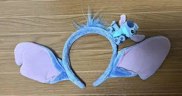 스티치 귀가 달린 머리띠 도쿄 디즈니 리조트