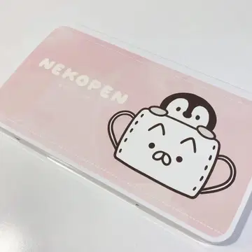고양이 펜 마스크 케이스 고양이 펜 비와키 일본제