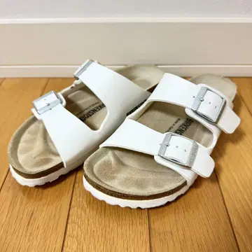 BIRKENSTOCK 버켄스탁 애리조나 샌들 화이트 36 23cm