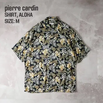 pierre cardin 알로하 셔츠 블랙 M