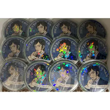 명탐정 코난 모로후시 타카아키 캔뱃지 75mm 12개