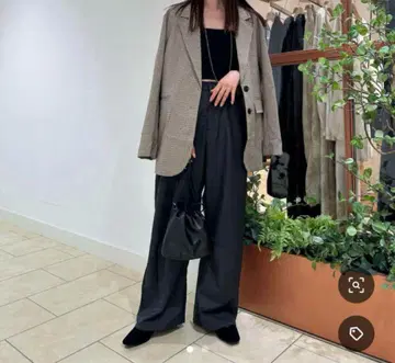 mystic 커브 슬랙스 블랙 사이즈 0