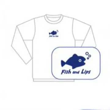 fish and lips 밴딩 티셔츠
