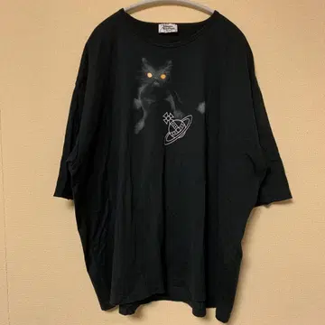 비비안 티셔츠 CAT 고양이 빅 실루엣
